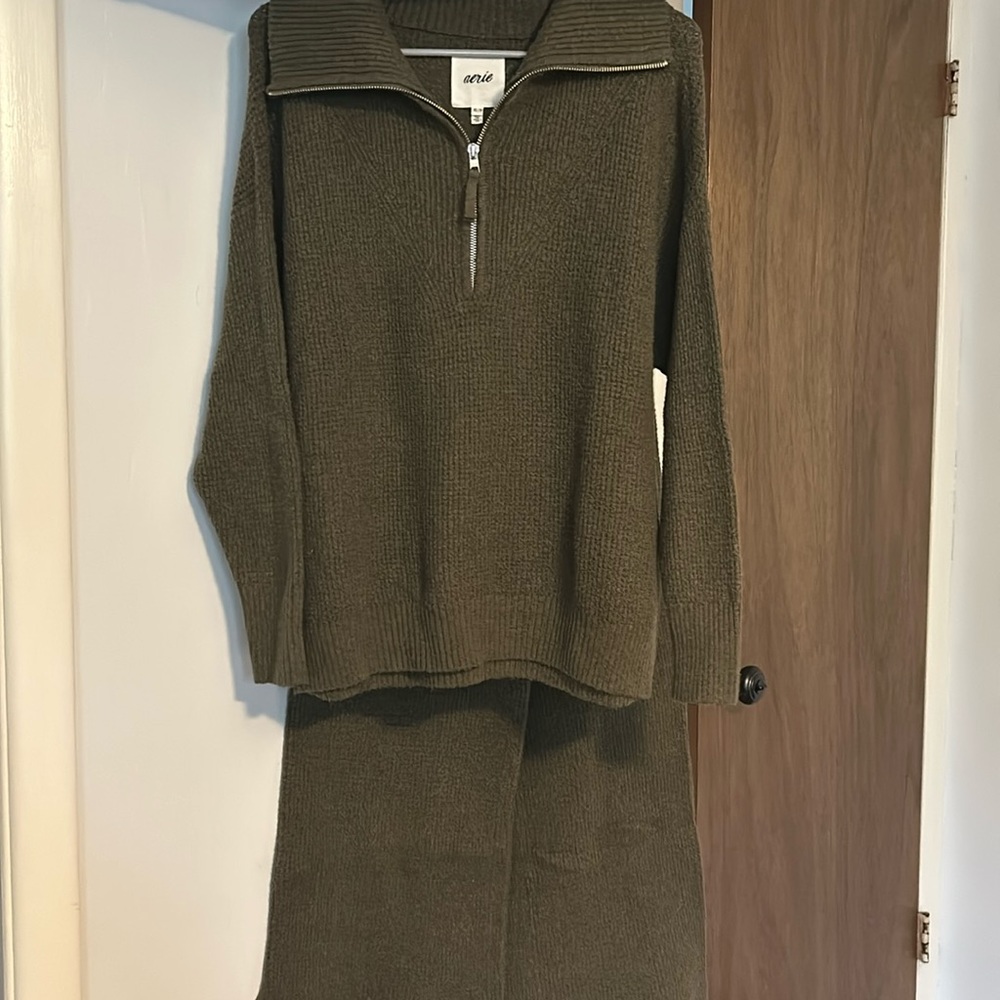 aerie sweater set